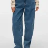 Vmestelle High Rise Barrel Fit-Jeans