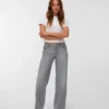 Vmfaye-jeans med lav midje og vid passform