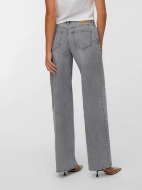 Vmfaye-jeans med lav midje og vid passform