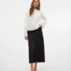 Vmfie lang skjørt med middels høy midje