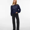 Vmfiola strikket genser