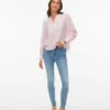 Vmflash-jeans med middels høy midje og smal passform