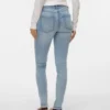 Vmflash-jeans med middels høy midje og smal passform