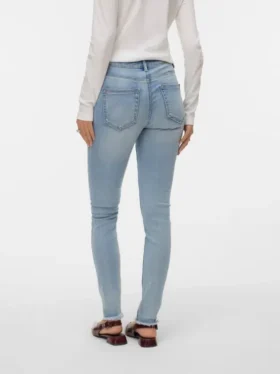 Vmflash-jeans med middels høy midje og smal passform