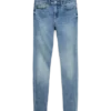 Vmflash-jeans med middels høy midje og smal passform