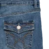 Vmflash-jeans med middels høy midje og smal passform