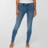 Vmflash-jeans med middels høy midje og smal passform
