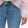 Vmflash-jeans med middels høy midje og smal passform