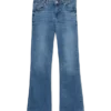 Vmflash-jeans med middels høy midje og utvidet passform