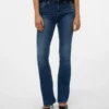 Vmflash jeans med middels høy midje og utvidet passform
