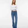 Vmflash Mid Rise Flared Fit-Jeans
