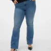 Vmflash Mid Rise Flared Fit-Jeans