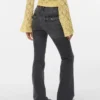 Vmflash Mid Rise Flared Fit-Jeans