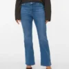 Vmflash Mid Rise Flared Fit-Jeans