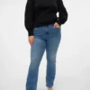 Vmflash Mid Rise Flared Fit-Jeans