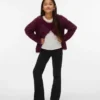 Vmfluffy strikk cardigan