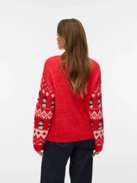 Vmfrostsnowman strikket genser