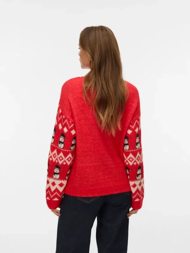 Vmfrostsnowman strikket genser Vmfrostsnowman strikket genser