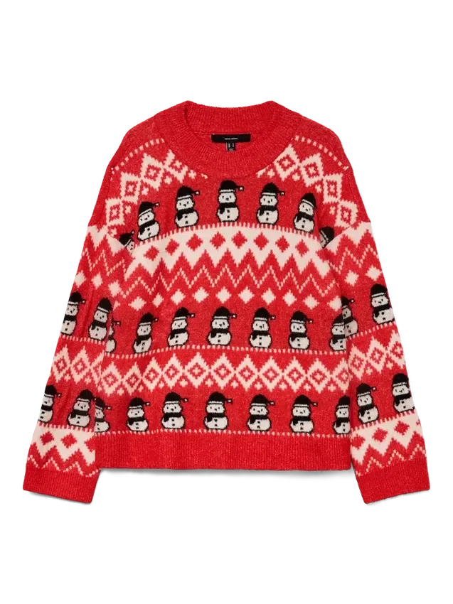 Vmfrostsnowman strikket genser Vmfrostsnowman strikket genser