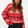 Vmfrostsnowman strikket genser Vmfrostsnowman strikket genser