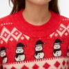 Vmfrostsnowman strikket genser Vmfrostsnowman strikket genser