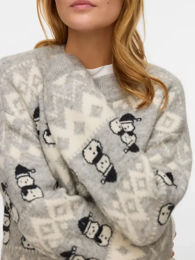 Vmfrostsnowman strikket genser Vmfrostsnowman strikket genser