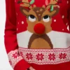Vmfrostydeer strikket genser