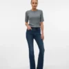 Vmgigi-jeans med høy midje og utvidet passform
