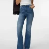 Vmgigi-jeans med høy midje og utvidet passform