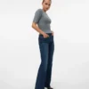 Vmgigi-jeans med høy midje og utvidet passform
