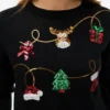 Vmglitter strikket genser