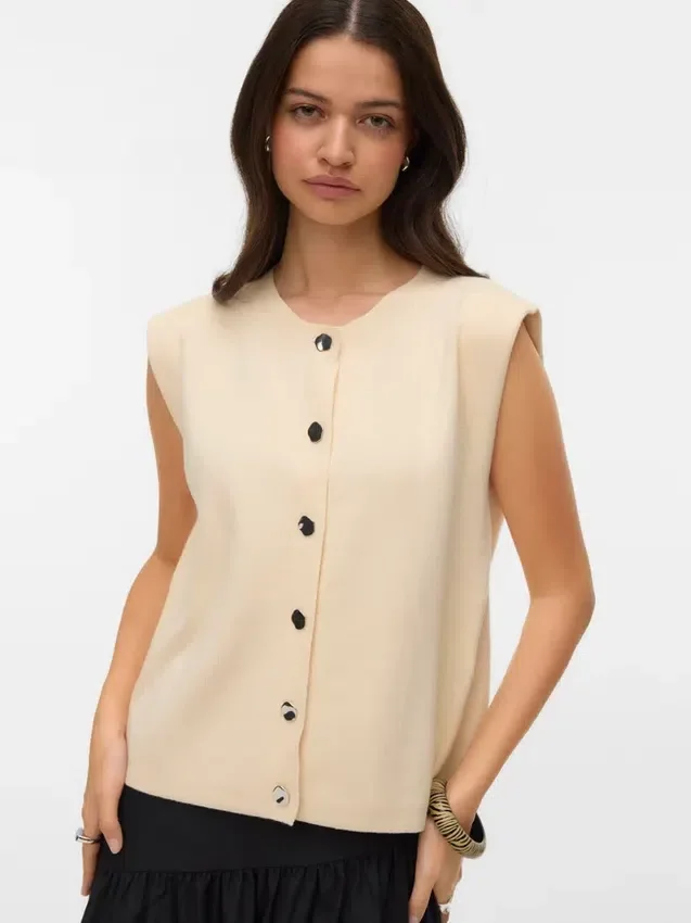 Vmgold strikket vest Vmgold strikket vest