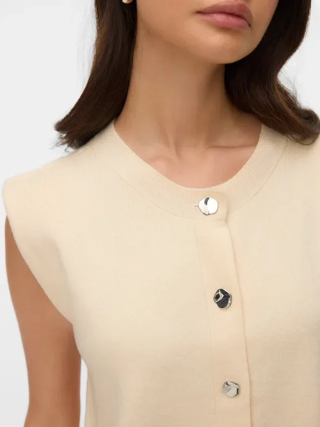 Vmgold strikket vest Vmgold strikket vest