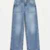 Vmhallie-jeans med lav midje og vid passform
