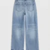 Vmhallie-jeans med lav midje og vid passform