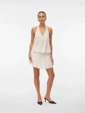 Vmhay kort shorts med høy midje