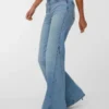Vmindia-jeans med høy midje og utvidet passform