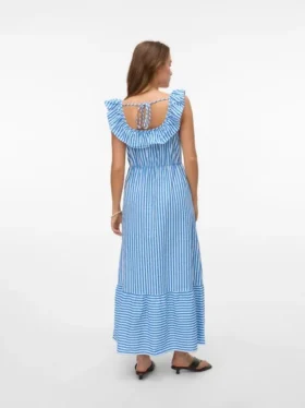 Vmjarlotte lang kjole