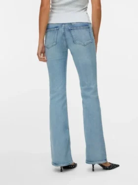 Vmjean jeans med lav midje og utvidet passform