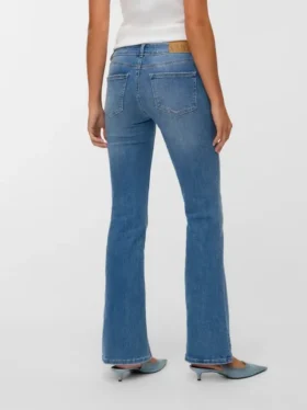Vmjean jeans med lav midje og utvidet passform