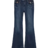 Vmjean jeans med lav midje og utvidet passform