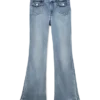 Vmjean jeans med lav midje og utvidet passform