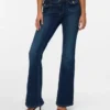 Vmjean jeans med lav midje og utvidet passform