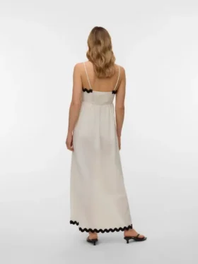 Vmjenna lang kjole