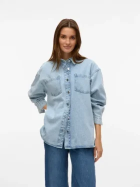 Vmjennie denimskjorte
