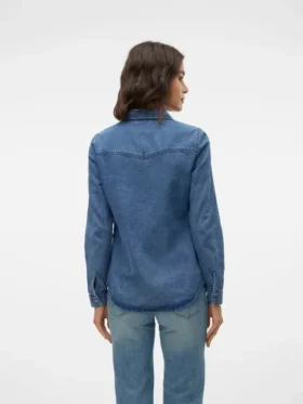 Vmjennie denimskjorte