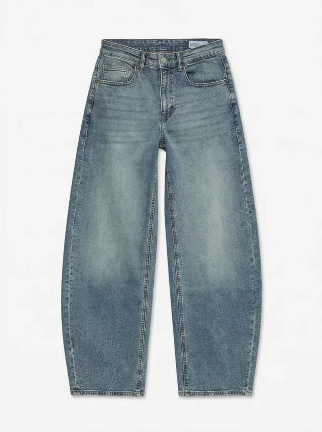 Vmjuno Mid Rise Barrel Fit-Jeans Vmjuno Mid Rise Barrel Fit-Jeans
