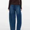 Vmkaitlin High Rise Barrel Fit-Jeans