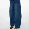 Vmkaitlin High Rise Barrel Fit-Jeans