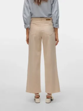 Vmkarlie-jeans med middels høy midje og vid passform